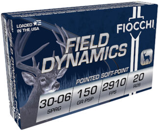 Fiocchi .30-06 Springfield 150gr PSP 20-Round Box