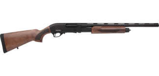 Armscor/Rock Island Armory Youth Pump Action Field 12 Gauge 22 in, 5 Rounds, Black/Walnut