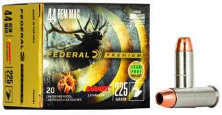 Federal P44XB1 Premium .44 Magnum 225gr Barnes Expander BRX 20-Round Box