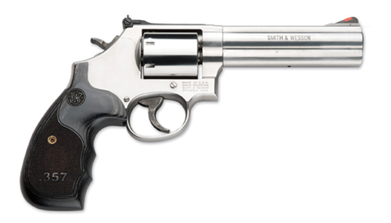 Smith & Wesson Model 686 Plus Double/Single Action Revolver, 5 in Barrel, 7 Rounds