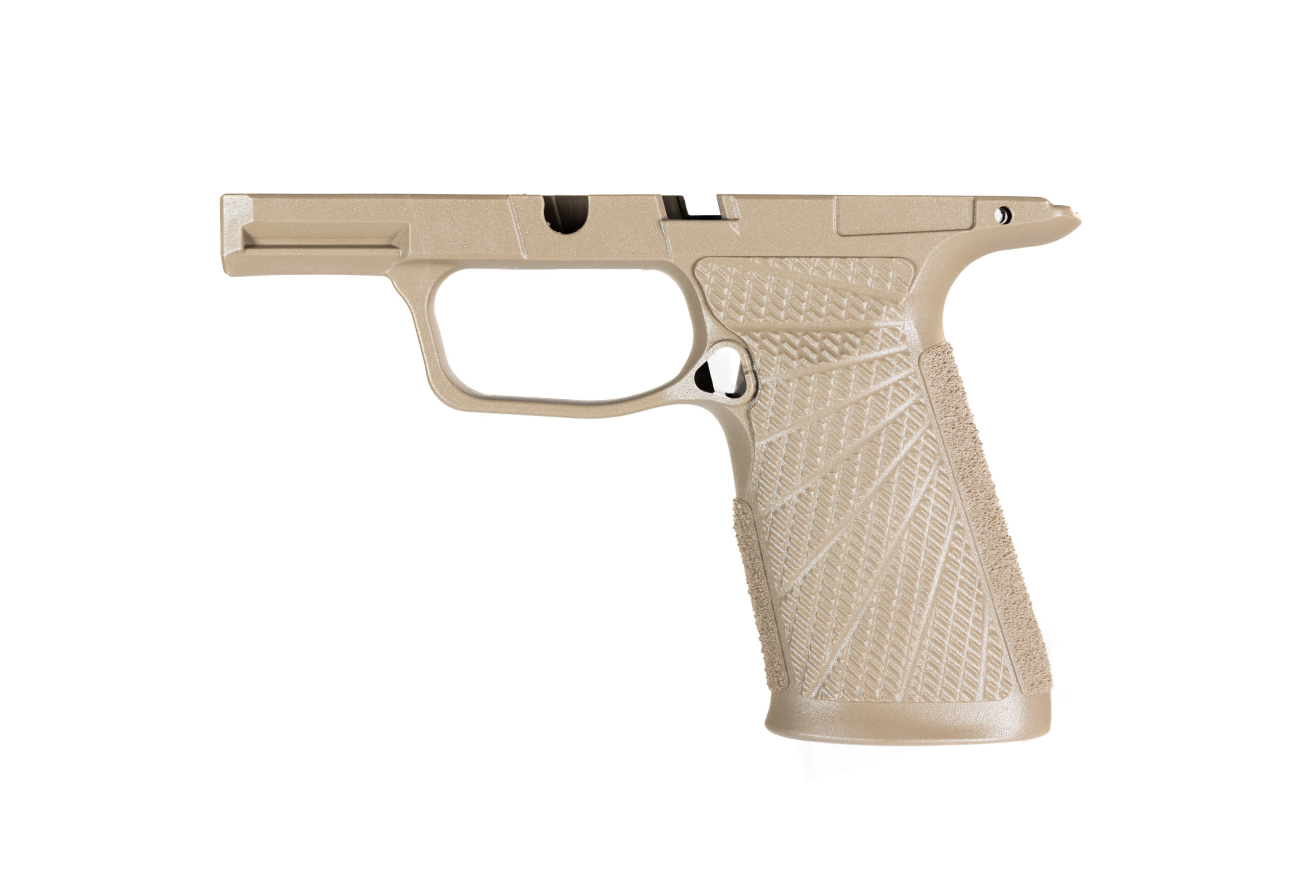 Wilson Combat P365 Grip Module Short Tan, Light Rail, Starburst
