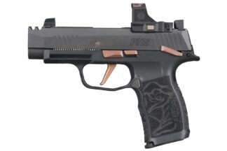 Sig Sauer P365XL Rose 9mm Semi-Auto, 3.1 in Barrel, 12+1 Rounds, Black Nitron with Rose Gold