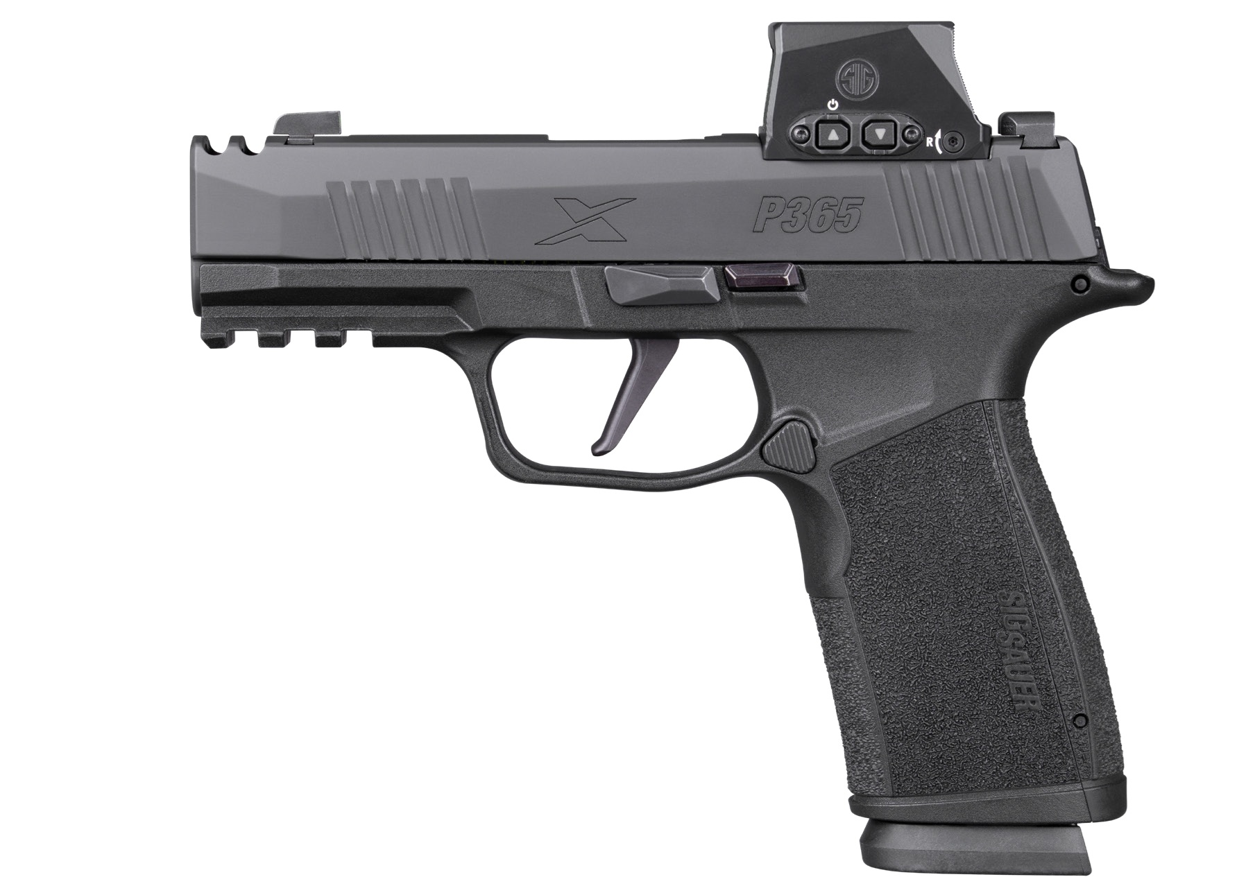 SIG Sauer P365X-MACRO Comp 9mm 3.1 in Barrel 17+1 Rounds Night Sights Black
