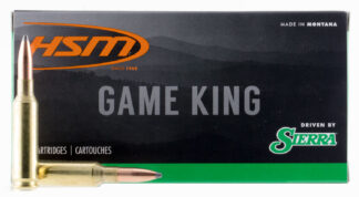 HSM 6.5 Creedmoor GameKing 140 gr Spitzer Boat Tail, 20 Rounds