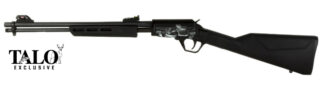 Rossi Gallery Pump-Action Rifle 22 LR, 18 in Barrel, 15 Rounds, Black/Synthetic