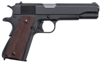 Auto-Ordnance 1911BKO9 1911 A1 GI Spec Semi-Auto Pistol, 9mm, 5 in, 9+1, Matte Black