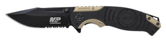 Battenfeld Smith & Wesson M&P Drop Point Folding Liner Lock Knife (8CR13MOV)