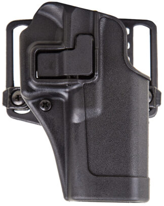 Blackhawk Serpa CQC Left-Hand Paddle/Belt Loop Holster for Beretta 92/96/M9, Matte Black Polymer