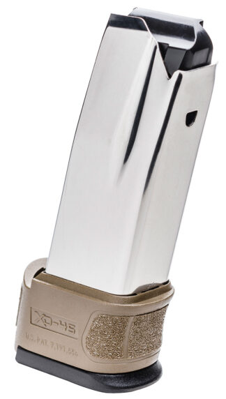 Springfield Armory XD Mod.2 .45 ACP 13-Round Stainless Steel Magazine (FDE Sleeve)