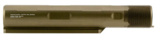 Strike Industries 7-Position Advanced Receiver Extension Buffer Tube, FDE Aluminum (AR-15/AR-10)
