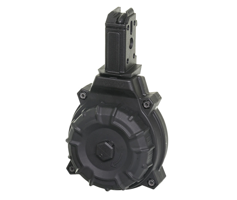 ProMag CZ Scorpion 9mm 50-Round Black Polymer Drum Magazine