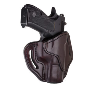 1791 Gunleather BH2.1 Signature Brown Leather Belt Slide Holster, Right Hand (RH), OWB