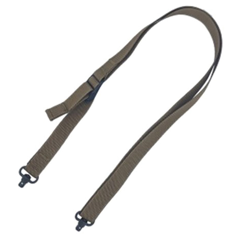 Military Products Sport Ridge 1" 2-Point Rifle Sling, QD, Coyote
