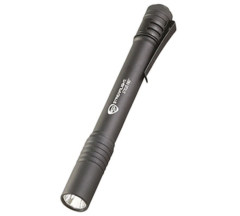 Streamlight Stylus Pro Handheld Pen Light, 100 Lumens, Black, 9.8 in, AAA