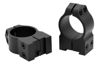 Warne 1TM Tikka Maxima Fixed 1 in Medium Scope Rings, Matte Black