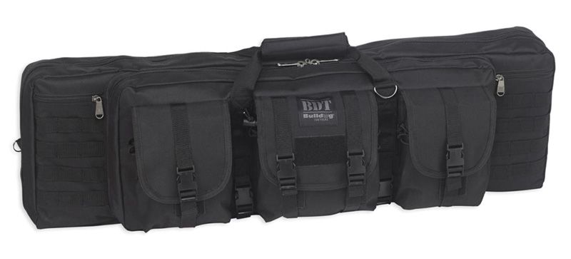 Bulldog Cases BDT Tactical Double Rifle Case 37 in Black Nylon