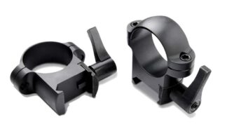 Burris Zee Weaver-Style Scope Rings 1 in Low Matte Black