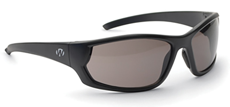 Walkers Game Ear IKON Vector Shooting Glasses, Smoke Lens, Full Frame, with Case