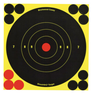 Birchwood Casey Shoot-N-C 6" Bullseye Targets, 60-Pack Self-Adhesive