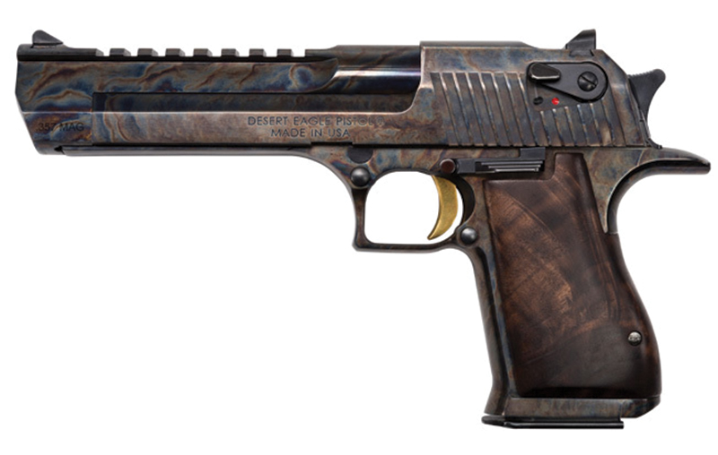 Magnum Research Desert Eagle Mk XIX .357 Magnum 6 in Case Hardened Walnut 9+1