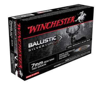 Winchester BallisticST 7mm Remington Magnum 150gr Poly Tip Ammo - 20 Rounds