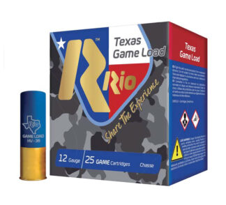 Rio Ammunition Top Game Texas Load 12 Gauge 2.75 in Shell 1 1/4 oz #7.5 Shot High Velocity