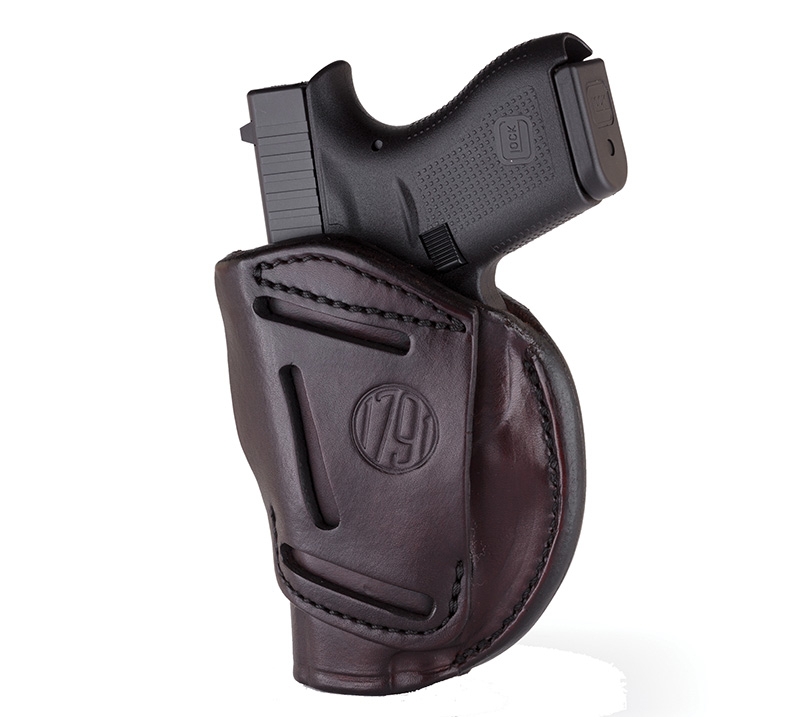1791 Gunleather 4-Way Holster Size 1 Signature Brown Right Hand