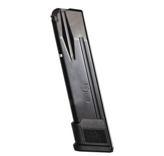 Sig Sauer P320/P250 Full Size Magazine .40 S&W/357 Sig, 18-Round Black Steel