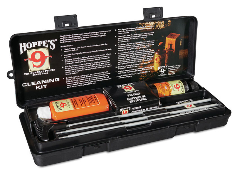 Hoppes U22 Box Cleaning Kit for 22- .225 Cal Rifles, 14.35 in