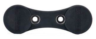 Lockdown Gun Concealment Magnet, Magnetic Mount Type, Black Metal