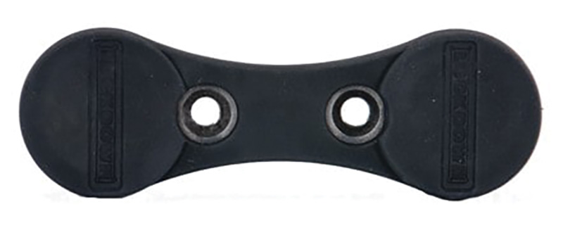 Lockdown Gun Concealment Magnet, Magnetic Mount Type, Black Metal