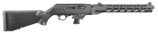 Ruger PC Carbine 9mm Semi-Auto 16.12 in Fluted Barrel, 10+1, Black Synthetic