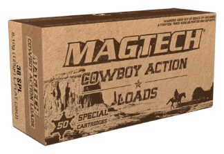 Magtech 38U .38 Special 125gr Lead Flat Nose Cowboy Action Ammo