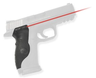 Crimson Trace 0119401 Lasergrips  S&W M&P Full-Size, Red Laser Black Polymer