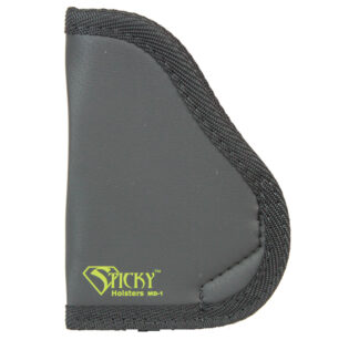 Sticky Holsters MD-1 LC380 Pocket Holster, Up to 3.5 in Barrel, Black