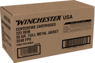 Winchester USA .223 Rem/5.56 NATO 55 gr Full Metal Jacket (FMJ) 1000 Rounds