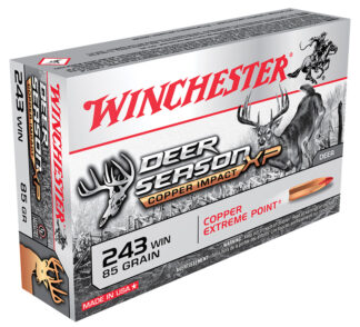 Winchester Copper Impact .243 Winchester 85 Grain Poly Tip Ammo
