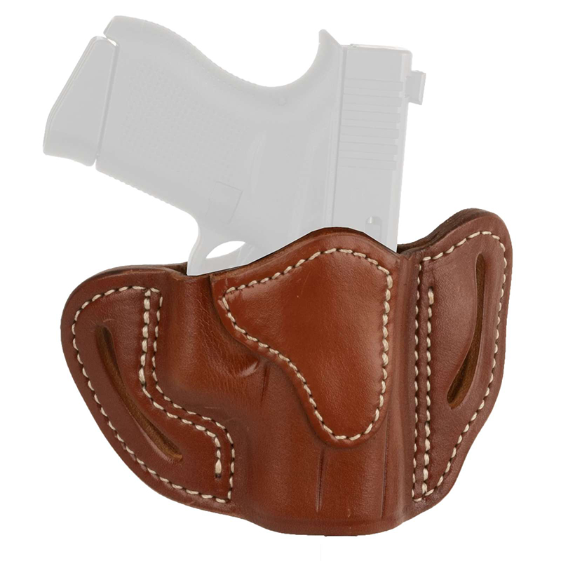 1791 Gunleather Optic Ready Paddle Holster, Signature Brown, RH, Size 2.3, OWB