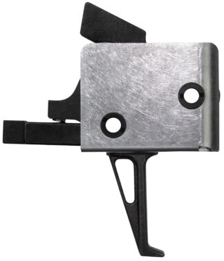 CMC Triggers 92503 Drop-In Single-Stage Flat Trigger, Black/Silver Finish for AR-15