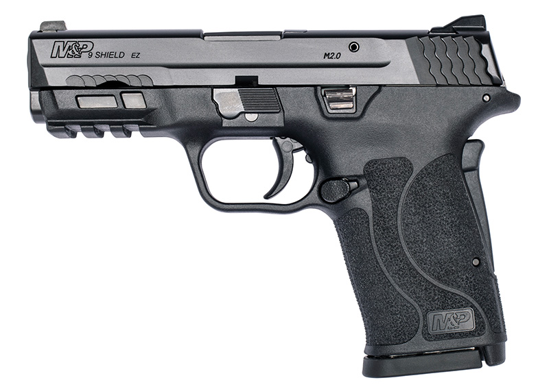 Smith & Wesson M&P Shield EZ 9mm Semi-Auto Pistol, 3.675 in, 8+1 Rounds, Black Armornite