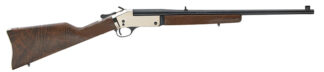 Sgl Shot Rifle 44M 22"B A/S Brass Walnut