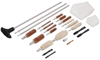 Hoppes UAC76 Universal Accessory Cleaning Kit Multi-Caliber Hard Case