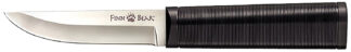 Cold Steel Finn Bear 4 in Fixed Knife, 4116 Stainless Blade, Black Polypropylene Handle