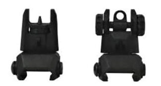 American Tactical / ATI Tactical Flip-Up Front and Rear Backup Sights, Polymer