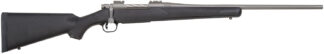 Mossberg Patriot .270 Winchester Bolt Action Rifle, 22in, 5+1, Stainless Cerakote, Black Synthetic Stock