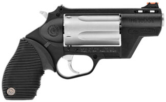 Taurus Judge Public Defender 2.5 in .45 Long Colt/.410 Revolver, 5-Round, Black/Matte Stainless