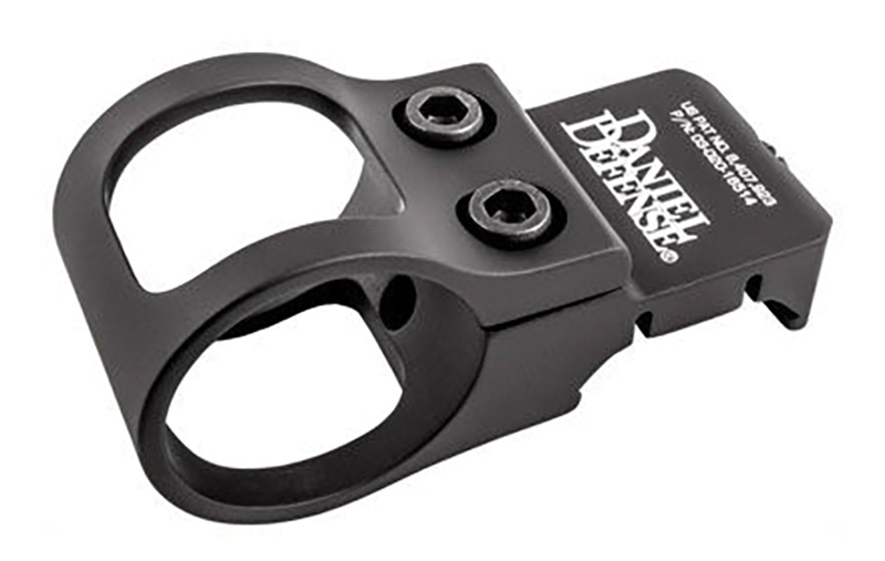 Daniel Defense Offset Flashlight Mount (Rock & Lock), 1 in Diameter, Black