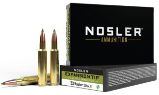 Nosler 40042 E-Tip .33 Nosler 225 Grain Lead-Free 20 Rounds