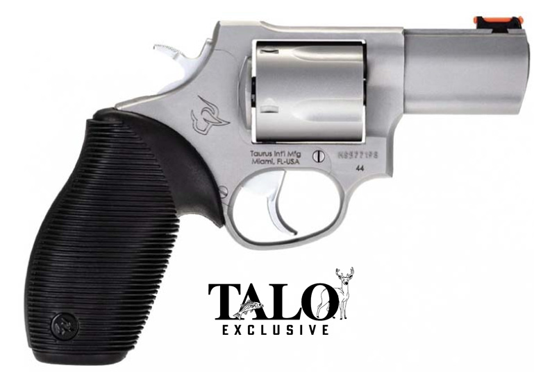 Taurus Tracker 44 M44 .44 Magnum 2.5 in Stainless DA/SA Revolver, 5rd, Fixed Sights