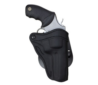 1791 Gunleather Paddle Revolver Holster Size 2 Stealth Black, Right Hand